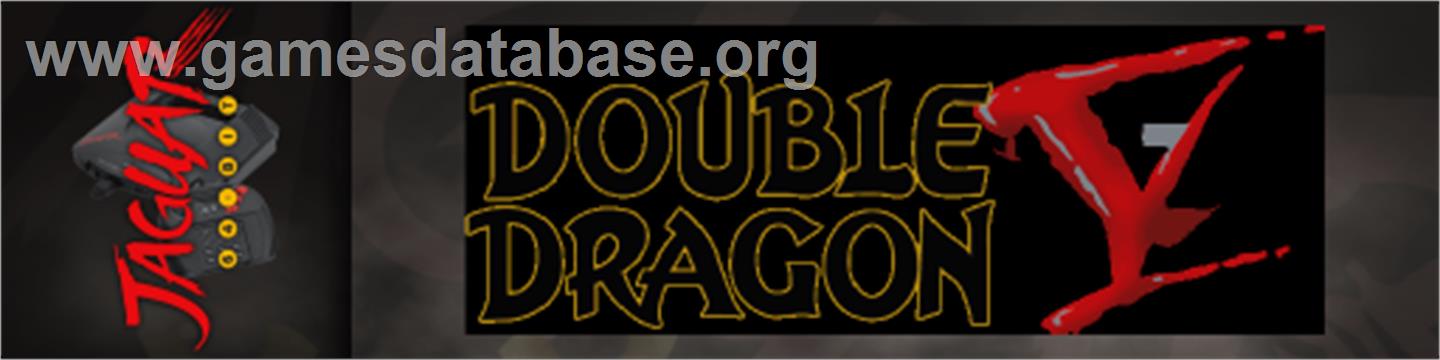 Double Dragon V: The Shadow Falls - Atari Jaguar - Artwork - Marquee