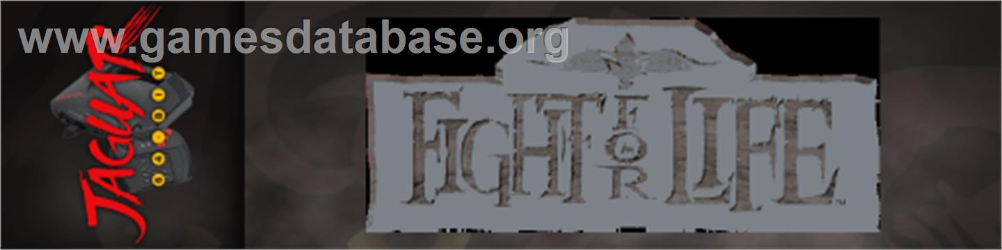 Fight For Life - Atari Jaguar - Artwork - Marquee