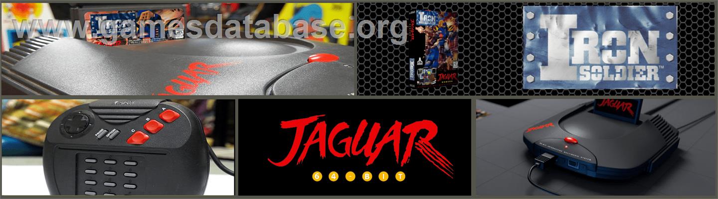 Iron Soldier - Atari Jaguar - Artwork - Marquee