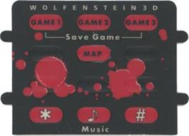 Overlay for Wolfenstein 3D on the Atari Jaguar.
