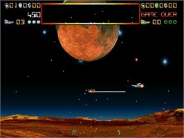 In game image of Protector - Special Edition on the Atari Jaguar.