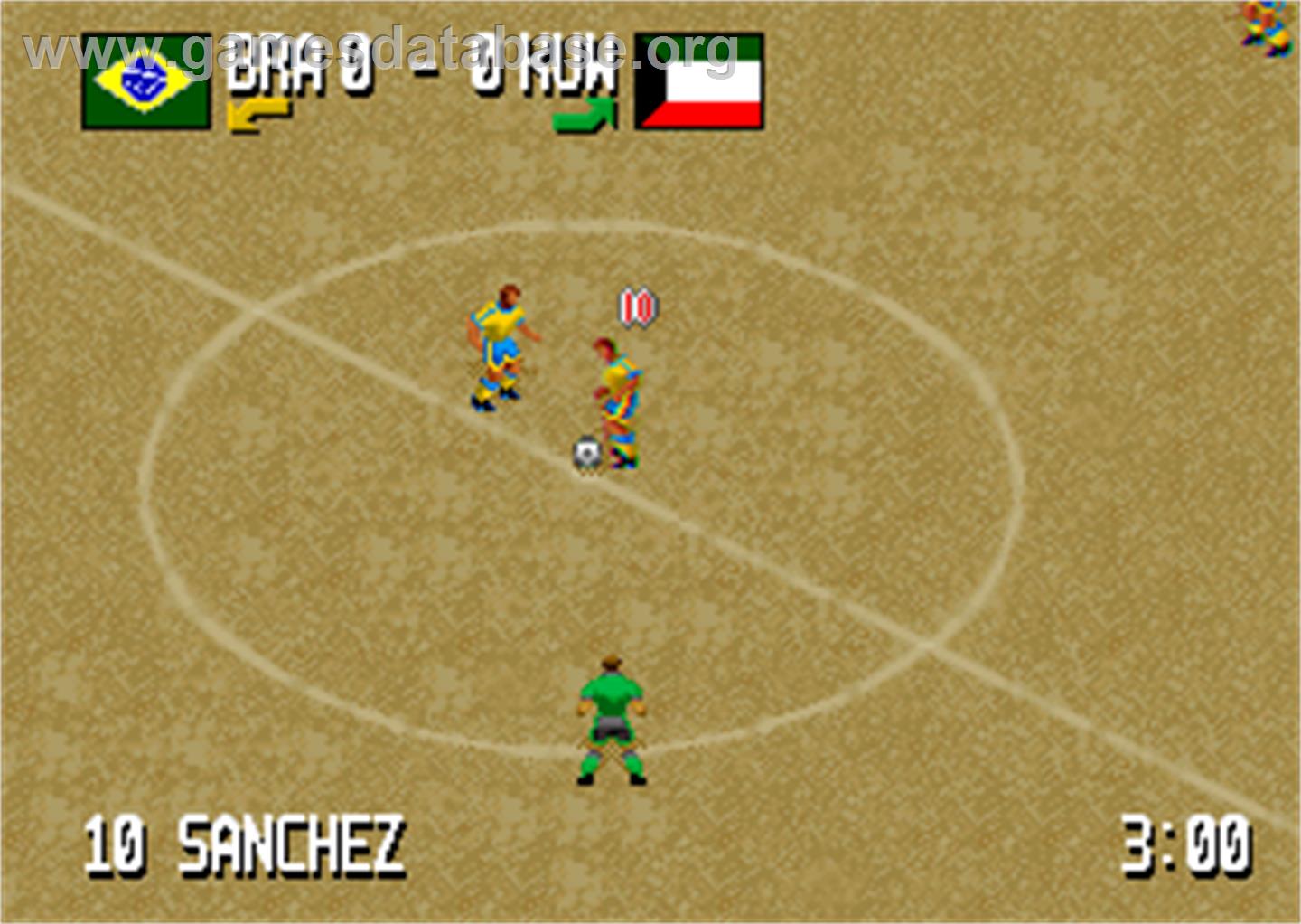 Fever Pitch Soccer - Atari Jaguar - Artwork - In Game