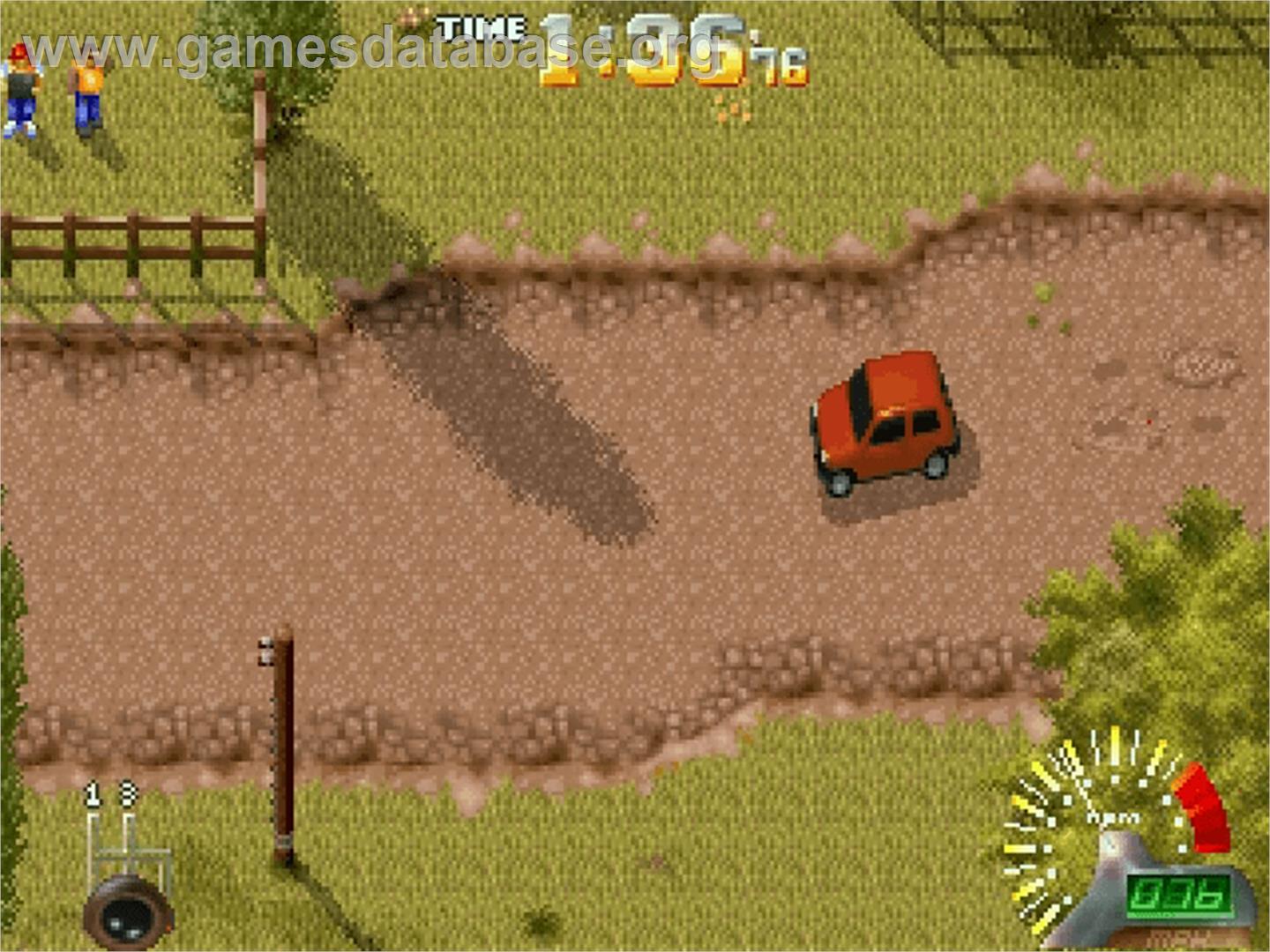 Power Drive Rally - Atari Jaguar - Artwork - In Game