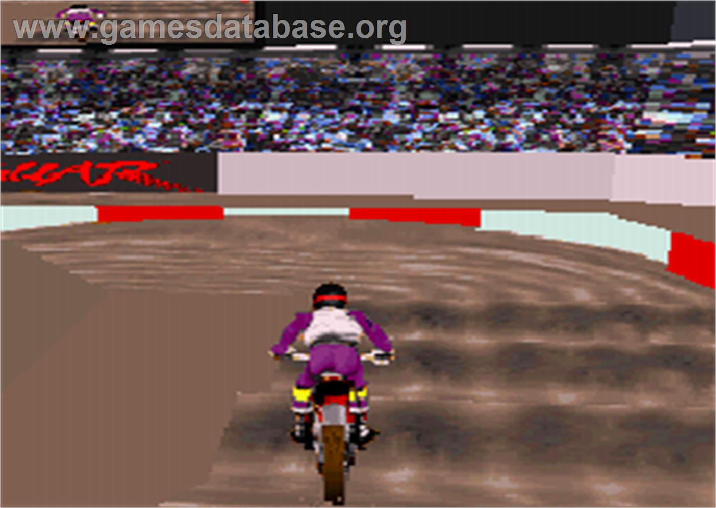 Supercross 3d - Atari Jaguar - Artwork - In Game