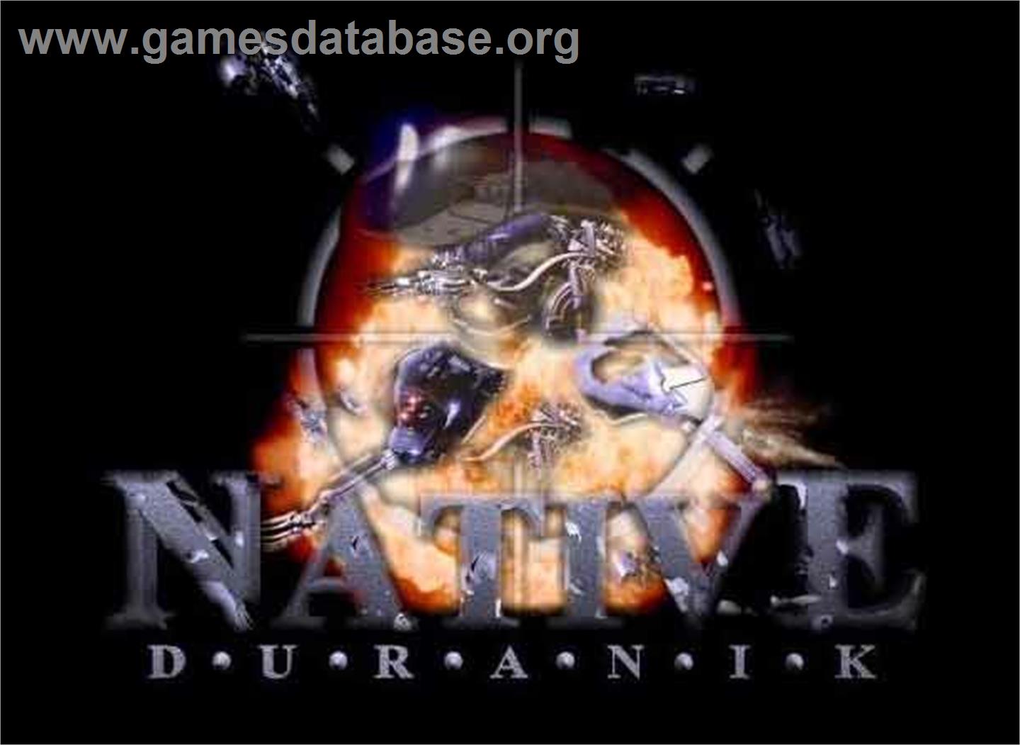 Native - Atari Jaguar - Artwork - Title Screen