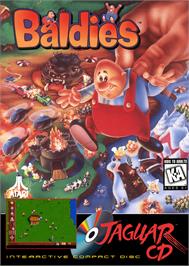Box cover for Baldies on the Atari Jaguar CD.