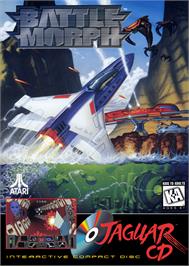 Box cover for Battlemorph on the Atari Jaguar CD.
