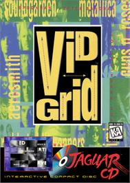 Box cover for Vid Grid on the Atari Jaguar CD.