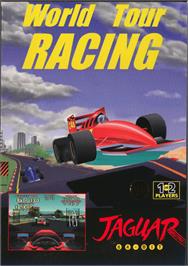 Box cover for World Tour Racing on the Atari Jaguar CD.