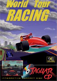 Box cover for World Tour Racing on the Atari Jaguar CD.