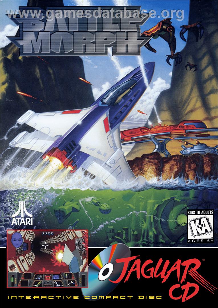 Battlemorph - Atari Jaguar CD - Artwork - Box