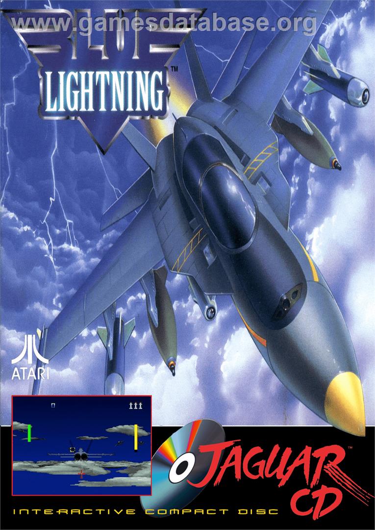 Blue Lightning - Atari Jaguar CD - Artwork - Box