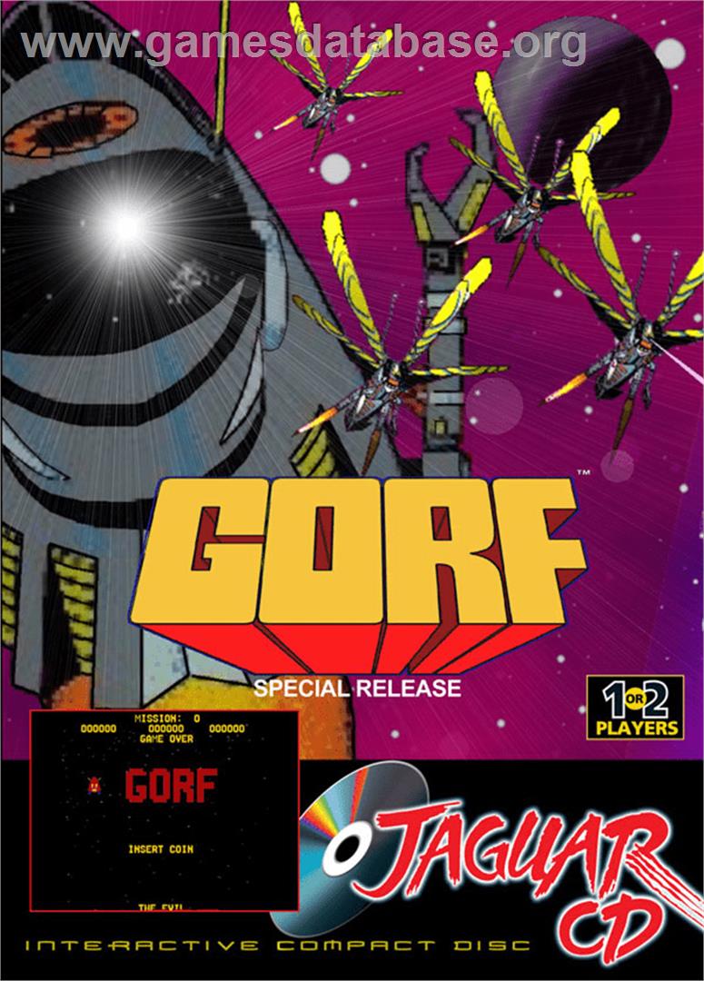 GORF Classic - Atari Jaguar CD - Artwork - Box
