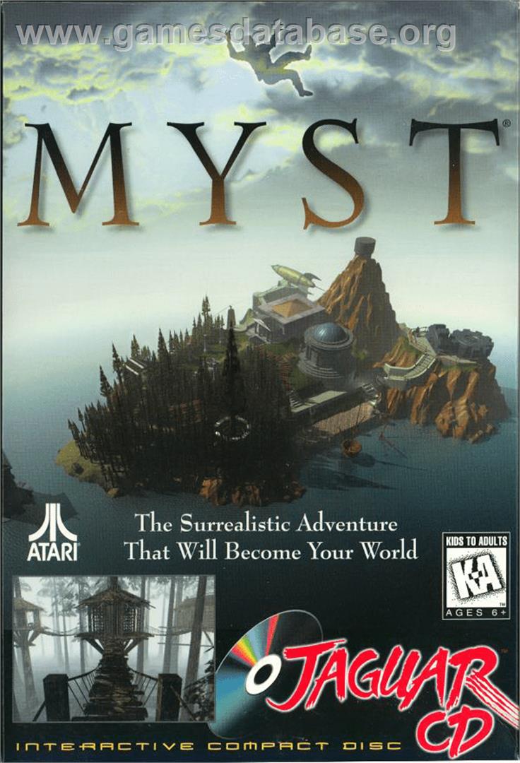 Myst - Atari Jaguar CD - Artwork - Box