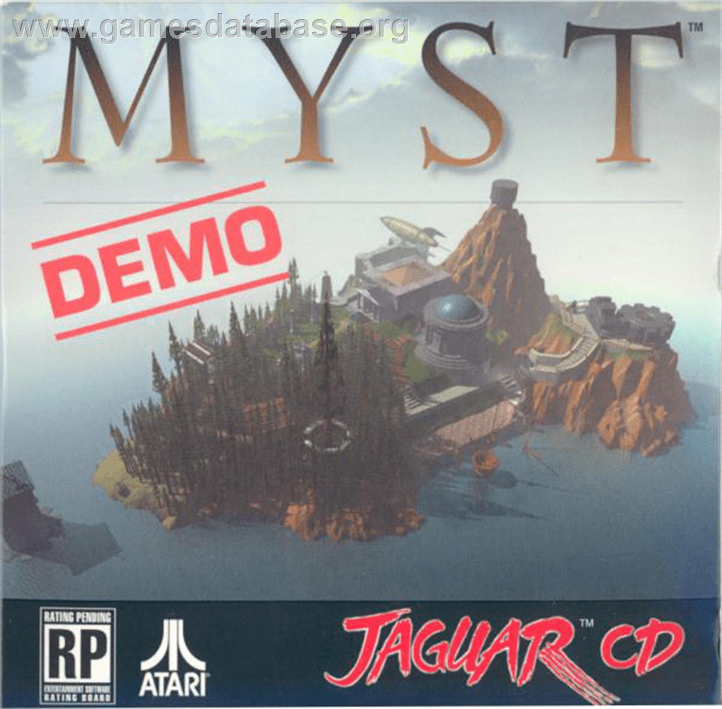Myst Demo - Atari Jaguar CD - Artwork - Box