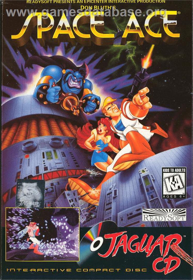 Space Ace - Atari Jaguar CD - Artwork - Box