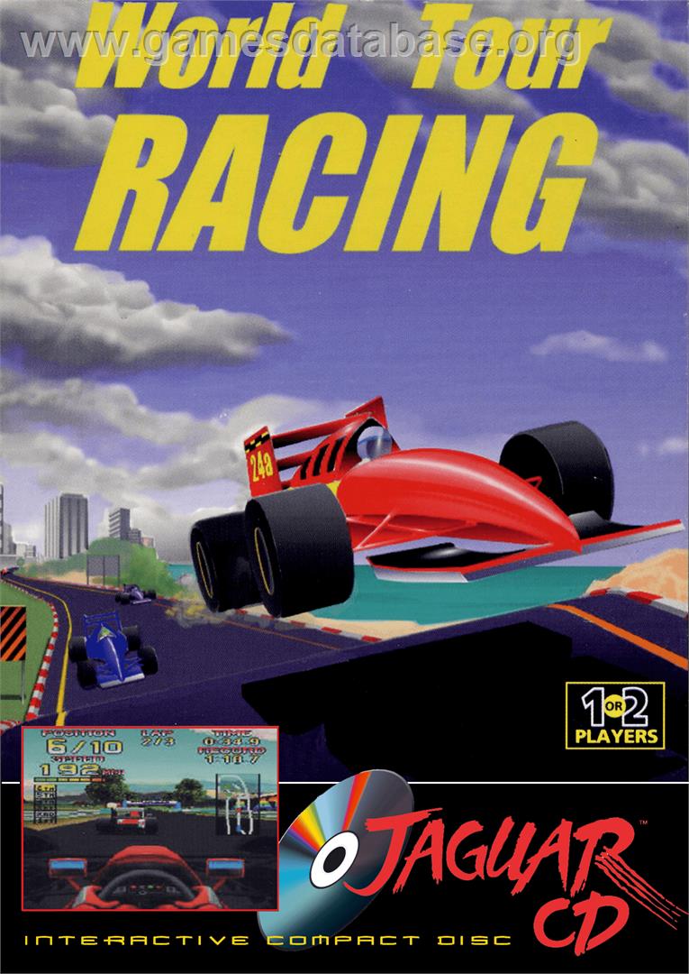 World Tour Racing - Atari Jaguar CD - Artwork - Box