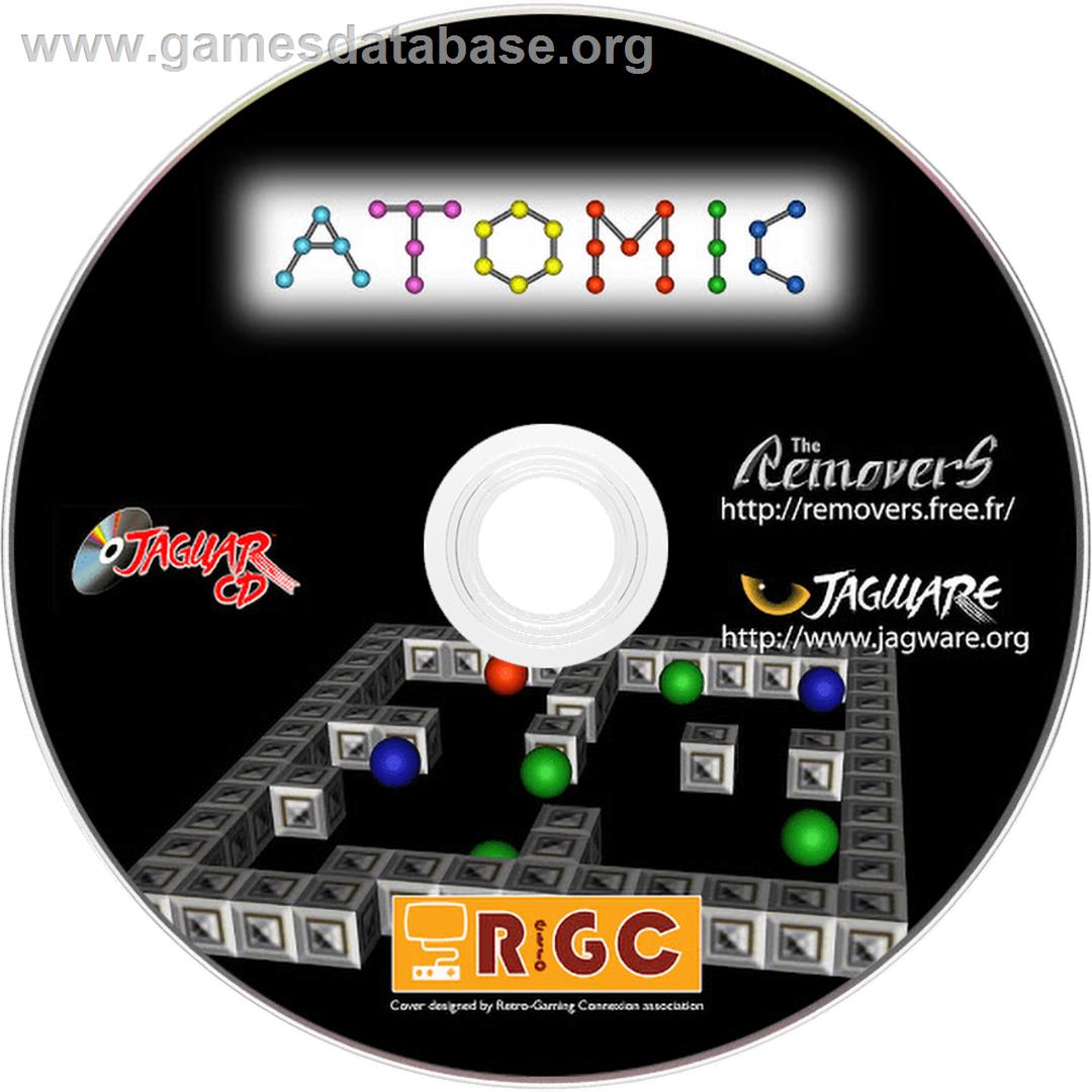 Atomic - Atari Jaguar CD - Artwork - Disc