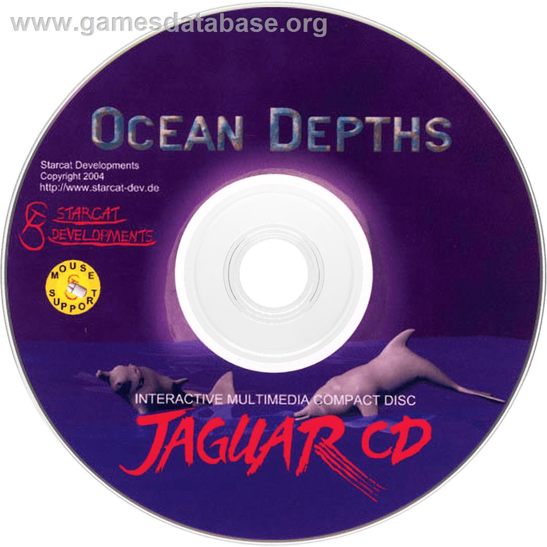 Ocean Depths - Atari Jaguar CD - Artwork - Disc
