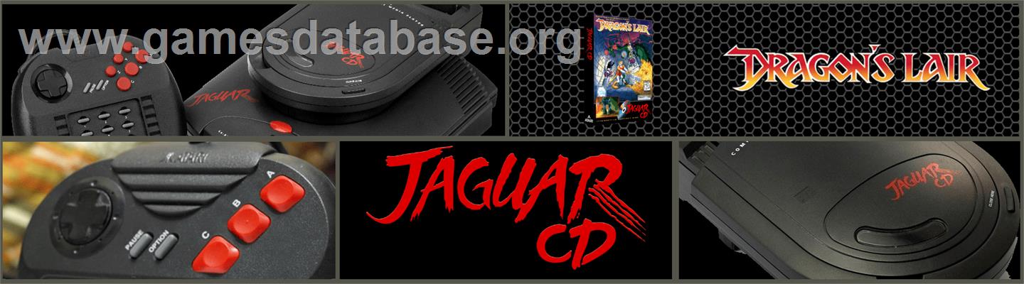Dragon's Lair - Atari Jaguar CD - Artwork - Marquee