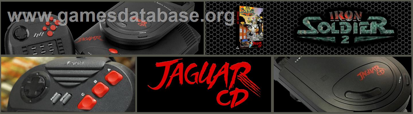 Iron Soldier 2 - Atari Jaguar CD - Artwork - Marquee