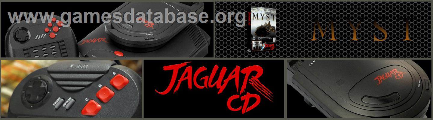 Myst - Atari Jaguar CD - Artwork - Marquee