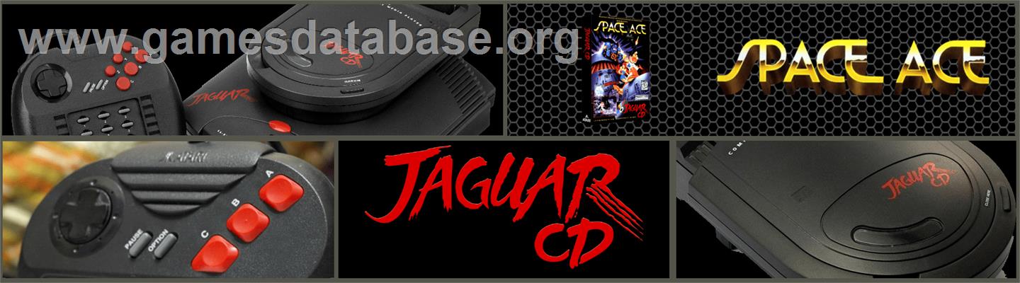 Space Ace - Atari Jaguar CD - Artwork - Marquee