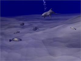 In game image of Ocean Depths on the Atari Jaguar CD.