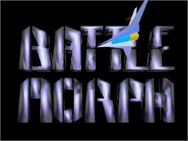 Title screen of Battlemorph on the Atari Jaguar CD.