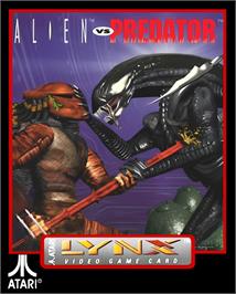 Box cover for Alien vs Predator on the Atari Lynx.