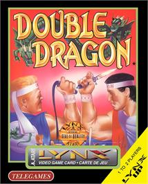 Box cover for Double Dragon on the Atari Lynx.