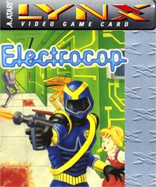 Box cover for Electrocop on the Atari Lynx.