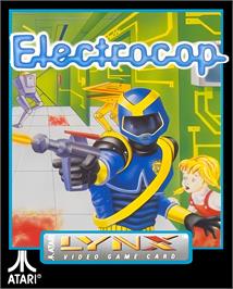 Box cover for Electrocop on the Atari Lynx.