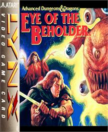 Box cover for Eye of the Beholder on the Atari Lynx.