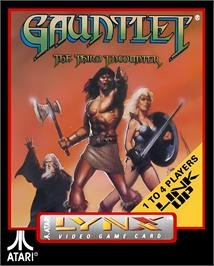 Box cover for Gauntlet - The Third Encounter on the Atari Lynx.