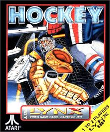 Box cover for Hockey on the Atari Lynx.