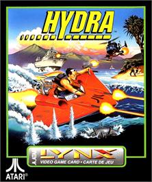 Box cover for Hydra on the Atari Lynx.