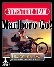 Box cover for Marlboro Go! on the Atari Lynx.