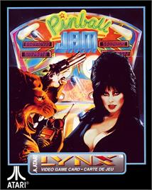 Box cover for Pinball Jam on the Atari Lynx.