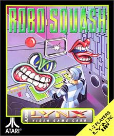 Box cover for Robo-Squash on the Atari Lynx.