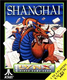 Box cover for Shanghai on the Atari Lynx.