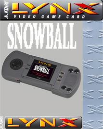 Box cover for Snow Ball on the Atari Lynx.