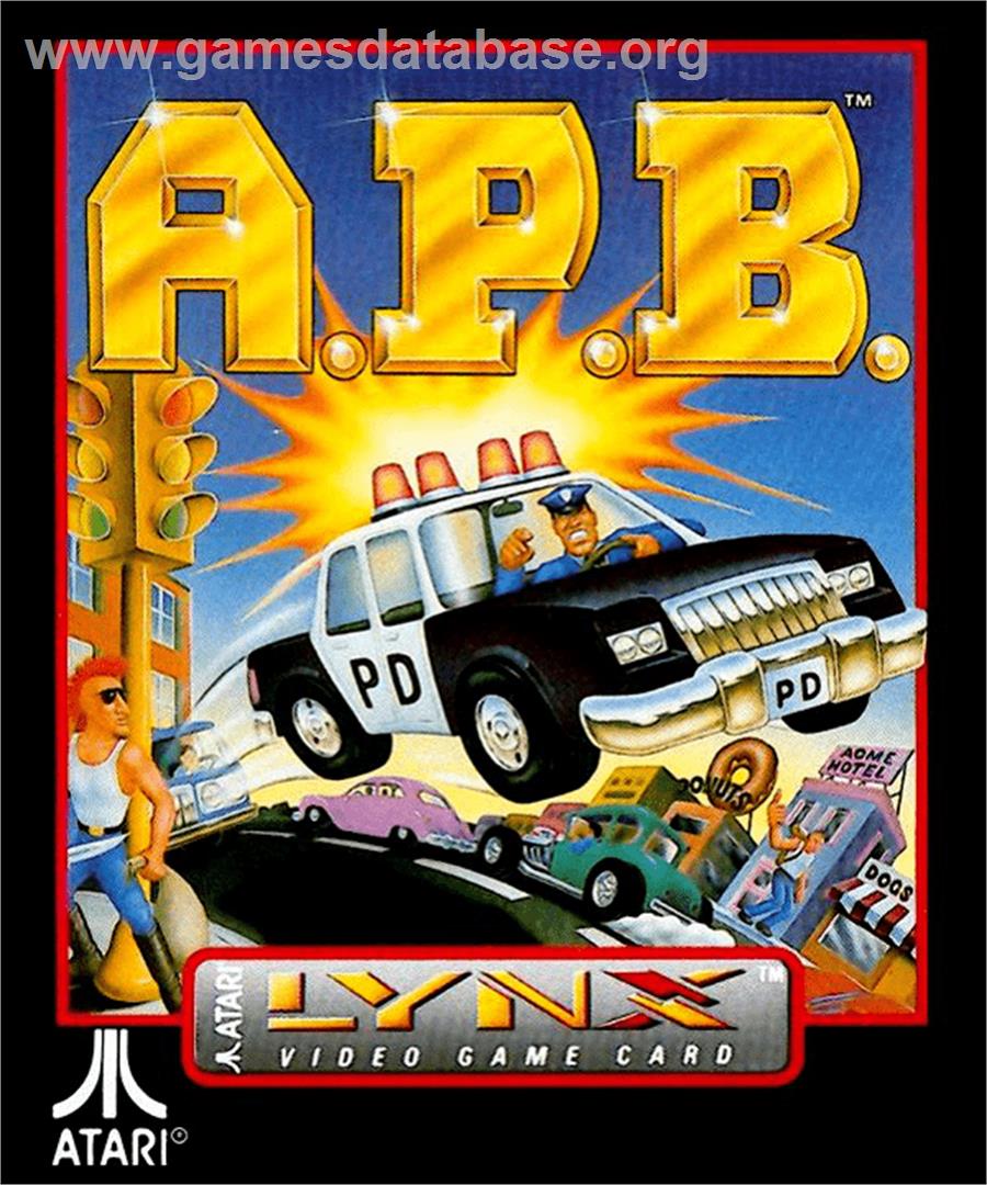 APB: All Points Bulletin - Atari Lynx - Artwork - Box