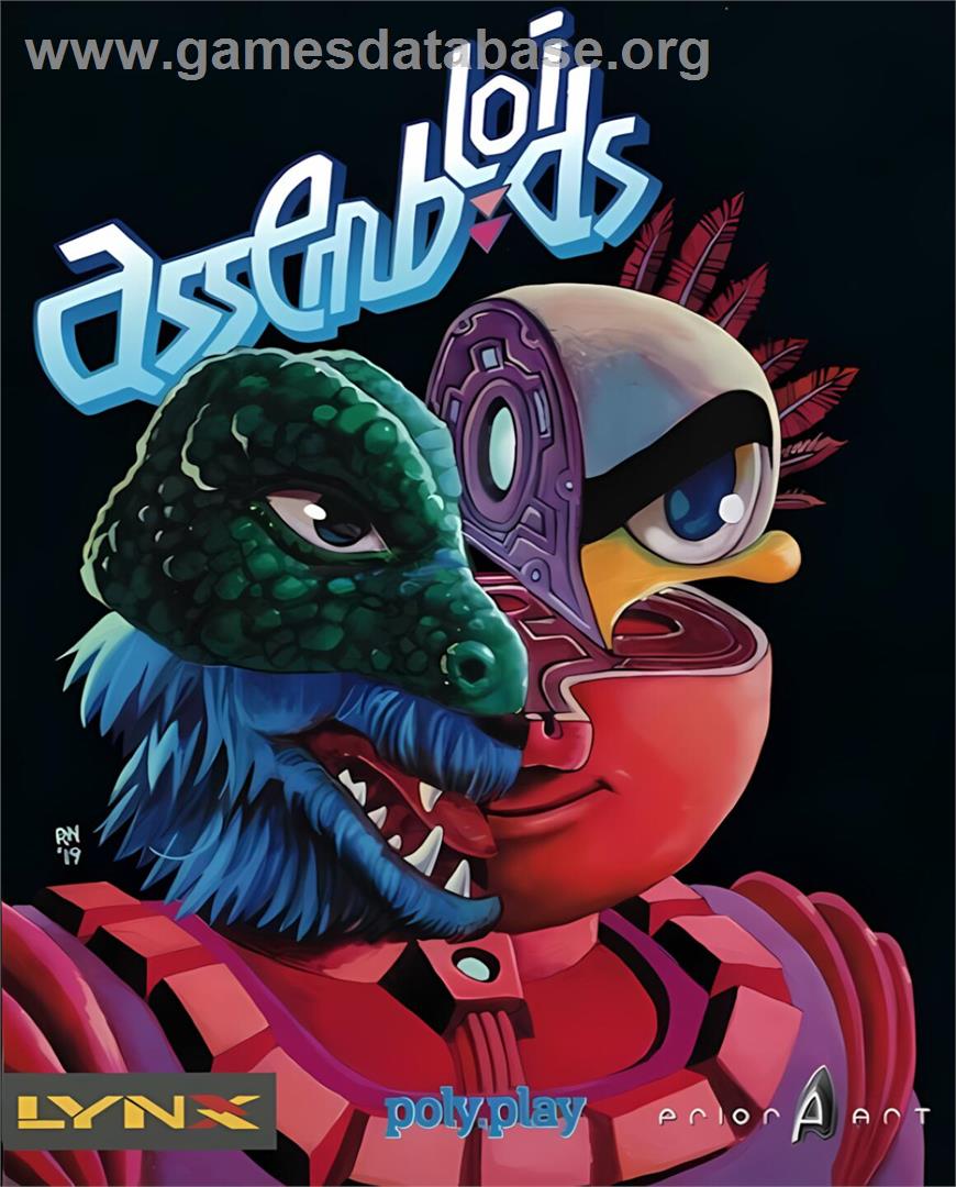 Assembloids - Atari Lynx - Artwork - Box