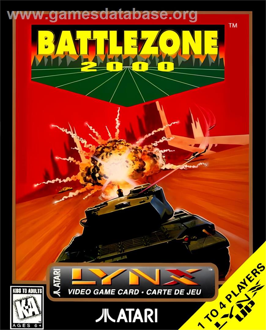 Battlezone 2000 - Atari Lynx - Artwork - Box