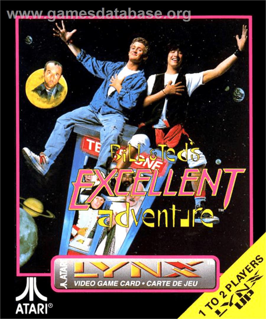 Bill & Ted's Excellent Adventure - Atari Lynx - Artwork - Box