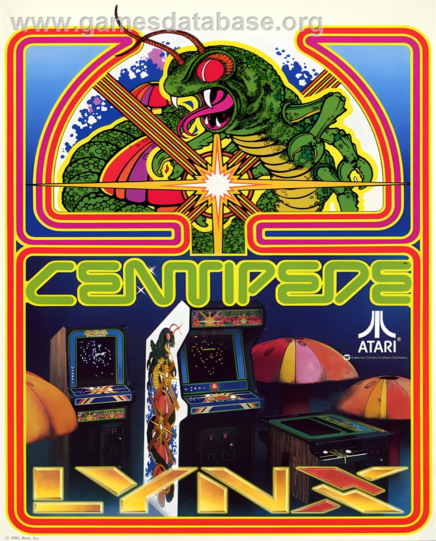 Centipede - Atari Lynx - Artwork - Box