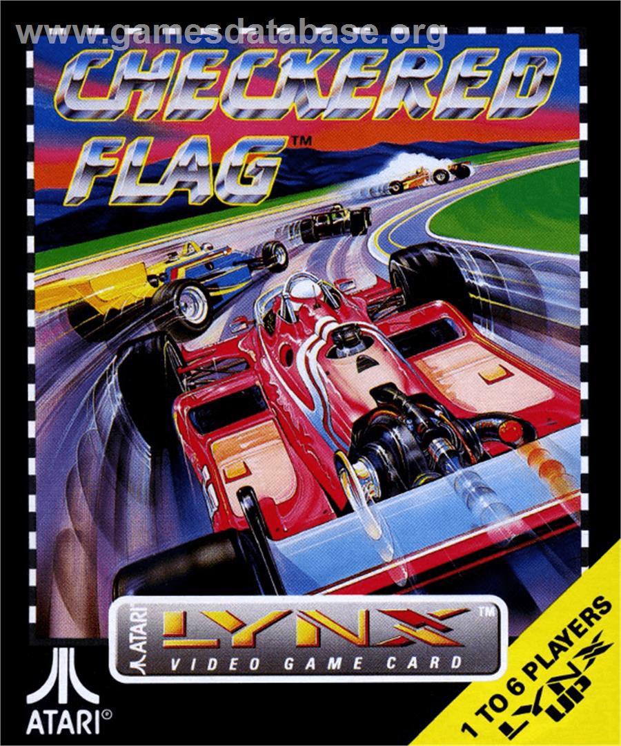 Checkered Flag - Atari Lynx - Artwork - Box