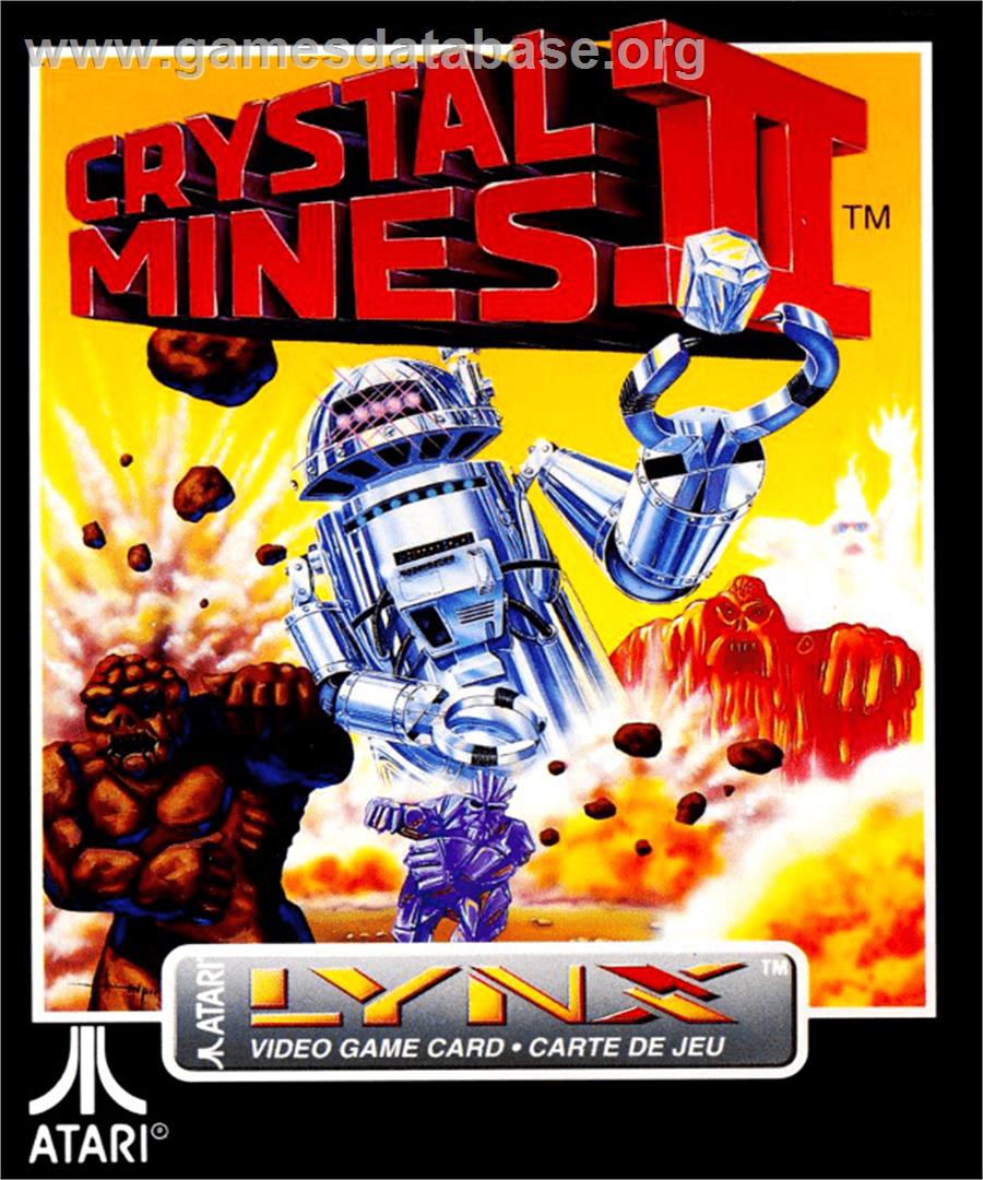 Crystal Mines II - Atari Lynx - Artwork - Box