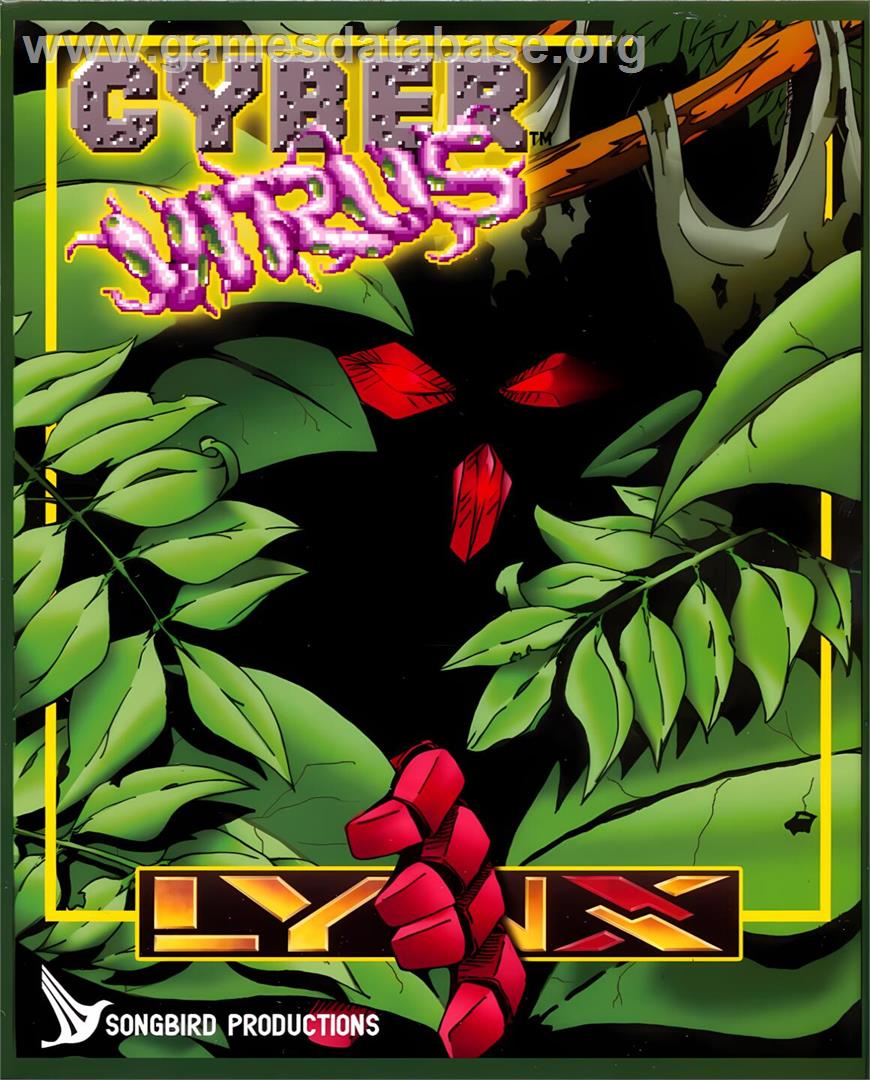 Cyber Virus - Atari Lynx - Artwork - Box